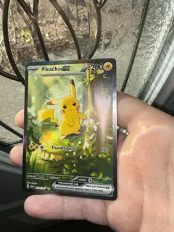 Pokemon Pikachu EX Holo 276/217 Thunderbolt 200 HP 120 Attack ASC Card English - Image 3