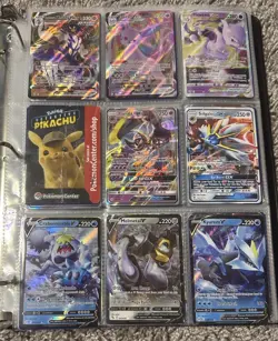 Pokemon Binder Full of Old Cards, Value of $150 full of extra protectors + pages - Image 1