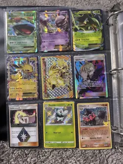 Pokemon Binder Full of Old Cards, Value of $150 full of extra protectors + pages - Image 4