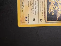 French Electabuzz Base Set Regular Rare Pokemon Card Elektek Unlimited Edition - Image 3