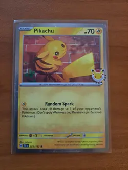 Pikachu 2026 Pokemon Day Promo Card - Image 1