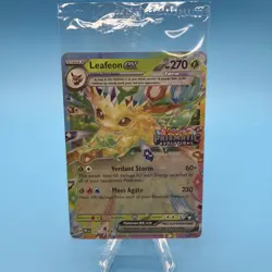 Leafeon ex 006/131 Prismatic Evolutions Promo Sealed Pokemon Trading Card Game - Image 1