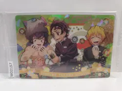 Demon Slayer Wafer Card 23 Tanjiro, Inosuke & Zenitsu - Image 1