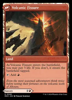 [MTG] Sundering Eruption // Volcanic Fissure (0248) (MH3) LP-HP - Image 2
