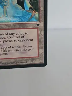 Mtg 🔥 Rainbow Vale 🔥 Fallen Empires MT/NM 🌟RARE LAND🌟 Magic The Gathering - Image 5