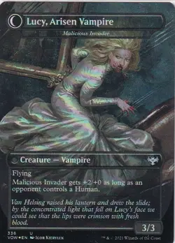 MAGIC THE GATHERING MTG - LUCY WESTENRA / ARISEN VAMPIRE - CRIMSON VOW 336 - Image 2
