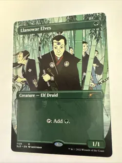 Llanowar Elves (1129) Secret Lair Drop Regular - Image 3