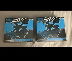 Black Bolt Pokemon TCG ETB Elite Trainer Box New Factory Sealed Lot Of 2 - Image 1