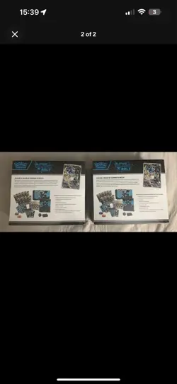 Black Bolt Pokemon TCG ETB Elite Trainer Box New Factory Sealed Lot Of 2 - Image 2