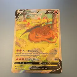 Pokemon Charizard V SWSH260 Promo 220 HP Holo Sword & Shield Card - Image 1