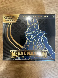 Pokemon Elite Trainer Box Mega Evolution Mega Lucario NEW/SEALED - Image 1