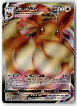 Eevee VMAX ⭐ SWSH087 Holo Promo SWSH Black Star 2019 Pokemon NM - Image 1