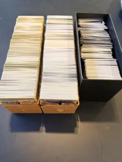 LARGE POKEMON COLLECTION VMAX! RARES! UNCOMMONS! COMMONS! 1800+ LOT BULK!! - Image 1