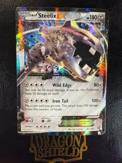 Pokemon TCG Steelix EX 67/114 Steam Siege Ultra Rare Holo - Image 1