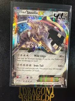 Pokemon TCG Steelix EX 67/114 Steam Siege Ultra Rare Holo - Image 3