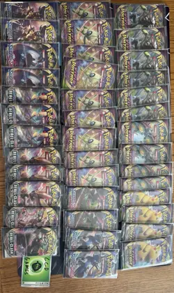 Pokemon TCG Sealed Booster Packs Assorted Lot Of Sword & Shield 39 Sealed Packs - Image 1