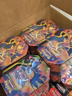 [New] Pokemon Mega Charizard EX Tin x 10 (5 Sets)Brand New Factory Sealed - Image 4