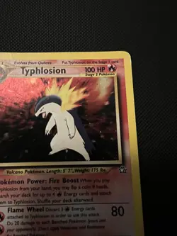 Pokemon TCG Typhlosion Neo Genesis 18/111 Holo Unlimited Holo Rare - Image 3