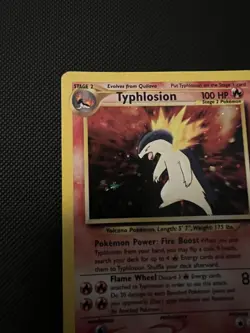 Pokemon TCG Typhlosion Neo Genesis 18/111 Holo Unlimited Holo Rare - Image 4