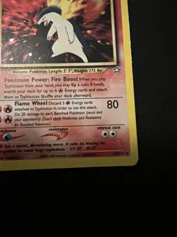 Pokemon TCG Typhlosion Neo Genesis 18/111 Holo Unlimited Holo Rare - Image 5