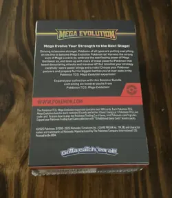 POKEMON TCG MEGA EVOLUTION BOOSTER BUNDLE FACTORY SEALED BOX NEW 6 PACKS B - Image 3