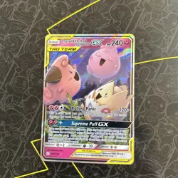 Pokemon Togepi & Cleffa & Igglybuff GX Tag Team Holo 143/236 Near Mint - Image 1
