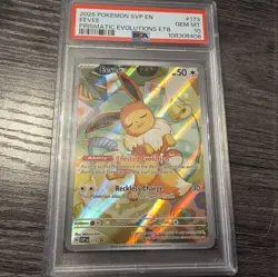 Eevee - SVP EN #173 - PSA 10 - 2025 Pokemon - Gem Mint 10 - Image 1