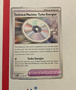 Technical Machine Turbo Energize 179/182 Paradox Rift Pokemon Playset - Image 1