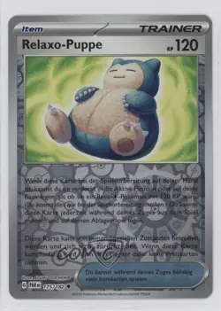 Snorlax Doll German Reverse Foil Pokemon Scarlet & Violet Paradox Rift PAR #175 - Image 1
