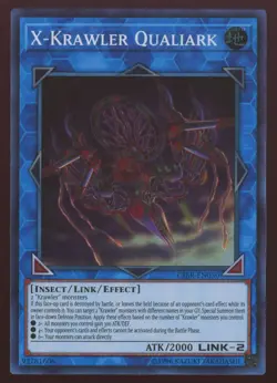 Yu-Gi-Oh! X-Krawler Qualiark #CIBR-EN050 Super Rare - Image 1