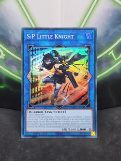 Yugioh S:P Little Knight RA03-EN049 Super Rare 1st Edition NM - Image 1