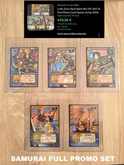 One Piece TB SET + GOLD SET + SAMURAI SET - Vintage Japanese Rares - Image 1