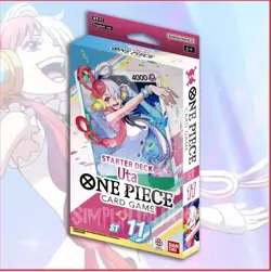 ONE PIECE ENGLISH TCG: (ST-11) UTA Starter Deck 11 FACTORY SEALED🔥 - Image 1