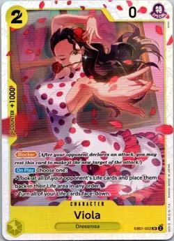 VIOLA - One Piece TCG EB01-052 - SR Super Rare - Memorial Collection - Image 1