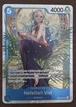 One Piece TCG - Nefeltari Vivi ENGLISH EB03-024 HEROINES SR - Image 1
