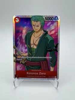 One Piece - Roronoa Zoro - OP01-025 Romance Dawn Foil - English - Image 1