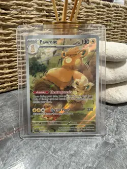 Pokemon Card Pawmot 209/198 Scarlet & Violet Base Set Illustration Rare NM/Mint - Image 1