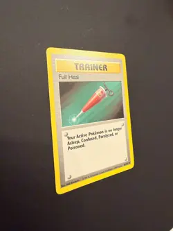 Pokemon TCG Trainer Card Full Heal Base 82/102 Regular LP! - Image 2