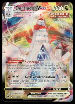 Pokemon Cards Duraludon VMAX 104/159 Crown Zenith Holo Rare VMAX NM - Image 1