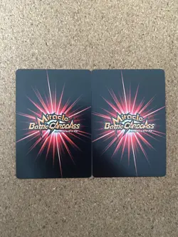 miracle battle carddass one piece ZOLO Holo foil anime card 2set - Image 2