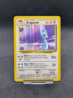 Dragonair 18/102 Rare Base Set Pokemon Card WOTC LP EXCELLENT - Image 1