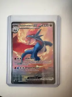 Pokemon TCG Salamence EX Journey Together Special Illustration Rare Card 187/159 - Image 1