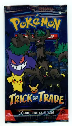 Pokemon Card - Trick or Trade - Halloween - 3 Card Booster Pack - Image 1