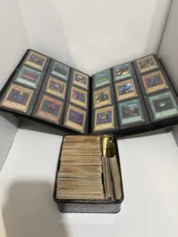 Yu-Gi-Oh Vintage Card Collection Massive Lot Full Binder And Tin From 1996 - Image 1