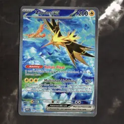 Zapdos Ex 202/165 Pokemon TCG Sv: Scarlet & Violet 151 Holo Card (Near Mint) NM - Image 1