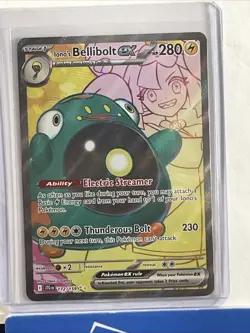 Ionos Bellibolt EX Journey Together Ultra Rare Card 172/159 Near Mint - Image 1