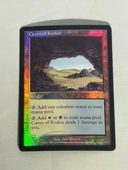 MTG FOIL Caves of Koilos Apocalypse Magic the Gathering - Image 1