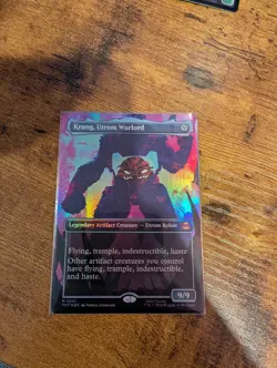 Krang, Utrom Warlord (Borderless) Teenage Mutant Ninja Turtles Foil - Image 1