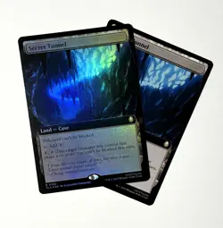 X2 Secret Tunnel - Extended Art Foil and Regular - MTG Avatar - TLA 392 - Image 1