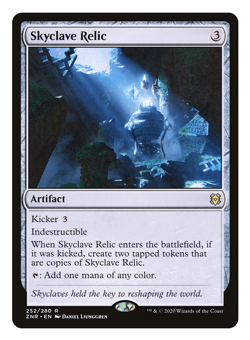 MTG - 1 x Skyclave Relic - Rare Artifact - Zendikar Rising (ZNR) - M/NM - Image 1
